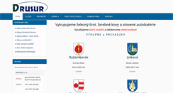 Desktop Screenshot of drusur.sk