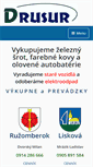 Mobile Screenshot of drusur.sk
